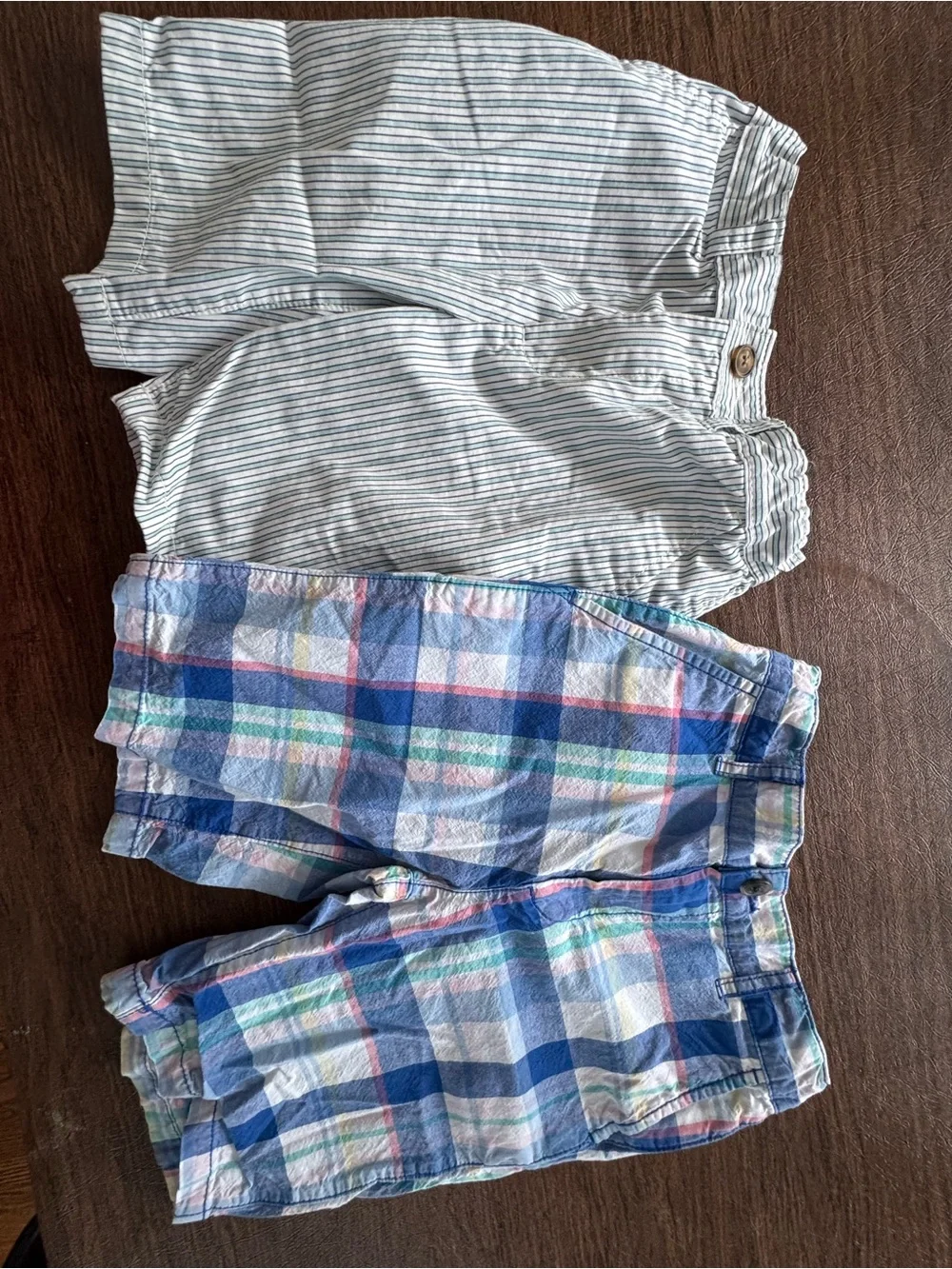 Bundle of boys dress shorts and polo shirt